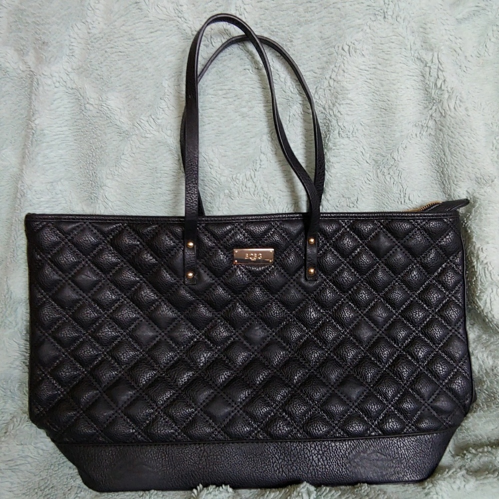 BCBG Paris back quilted tote